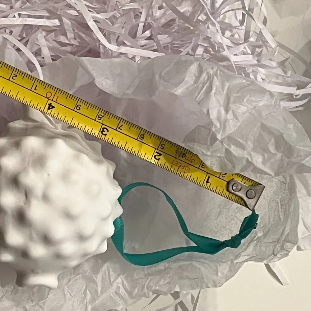 Jonathan Adler Menagerie Puffer Fish Porcelain‎ Decor Matte Sculptural Accent.